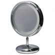 ISSAGE - DUO.MIR.LED.SUN - Double magnifying mirror<h2>Designed to facilitate makeup application</h2>

<div style=margin-left:30px;>
<ul>
<li type=disc>Double-sided mirror with led light</li>
<li type=disc>180 degree rotation</li>
<li type=disc>Adjustable angles</li>
<li type=disc>Up to 500% magnification</li>
<li type=disc>Portable and compact</li>
<li type=disc>Non-slip base</li>
<li type=disc>Works with 1 9V battery not included</li>
<ul>
</div>


Enjoy the double mirror with daylight that will allow you to appreciate the colors as if you were outside.