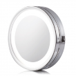 ISSAGE - MIR.LED.SUN.3 - Magnifying mirror x3 with LED daylight and suction cups<h2>Soft white light that highlights every detail of the face to apply makeup</h2>

<div style=margin-left:30px;>
<ul>
<li type=disc>3x Magnifier</li>
<li type=disc>Extremely strong built-in suction cup system</li>
<li type=disc>Simple and elegant design</li>
<li type=disc>Dimensions: 18 centimeters in diameter</li>
<li type=disc>Requires 4 AA batteries not included</li>
<li type=disc><a href=/eng/catalogsearch/result/?q=MIR.
 LED.
 SUN.
 target=_self>Available with other magnifications</a></li>
</ul>
</div>


Thanks to its flat and circular shape, the natural white LED light is evenly distributed imitating natural light, helping to achieve high definition and professional makeup.