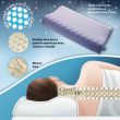 ISSAGE - ERGOBUBBLE - Memory foam travel neck pillow<h2>Cervical cushion with viscoelastic memory foam that adapts to your neck</h2>

<div style=margin-left:30px;>
<ul>
<li type=disc>Bubble system for a firm and ventilated support</li>
<li type=disc>Ideal pillow for your trips and rest</li>
<li type=disc>Inner foam that adapts to the contour of the neck</li>
<li type=disc>Size 48x29x5 centimeters and with removable and washable cover</li>
<li type=disc>Comfortable curvature for a deep rest, without straining the muscles</li>
<li type=disc><a href=/eng/catalogsearch/result/?q=ERGOBUBBLE target=_self>Available in various colors</a></li>
</ul>
</div>


Issage's travel pillow is designed to offer you well-being when sleeping and maximum comfort on your getaways or trips.
 Sleep comfortably thanks to its memory foam.


We spend a third of our lives sleeping.
.
.
 so take care of your body and sleep in a correct position thanks to the cervical pillow with memory FOAM and bubble system.