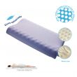 ISSAGE - ERGOBUBBLE - Coixí cervical de viatge de memory foam<h2>Coixí cervical amb escuma viscoelàstica amb memòria que s'adapta al teu coll</h2>
<div style=margin-left: 30px;>
<ul>
<li type=disc>Sistema de bombolles per a un suport ferm i ventilat</li>
<li type=disc>Coixí ideal per als teus viatges i descans</li>
<li type=disc>Escuma interior que s'adapta al contorn del coll</li>
<li type=disc>Mida de 48x29x5cm i amb funda extraïble i rentable</li>
<li type=disc>Curvatura còmoda per a un descans profund, sense forçar els músculs</li>
<li type=disc><a href=/cat/catalogsearch/result/?q=ERGOBUBBLE target=_self>Disponible en diferents colors</a></li>
</ul>
</div>
 El coixí de viatge d'Issage està dissenyat per oferir-te benestar al dormir i el màxim confort a les teves escapades o viatges.
 Dorm còmodament gràcies a la seva escuma amb memòria.
  Passem un terç de la vida dormint… així que cuida el teu cos i dorm amb una posició correcta gràcies al coixí cervical amb memòria FOAM i amb sistema de bombolles.