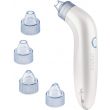 ISSAGE - SCHONER - Facial pore cleanser<h2>Cleans pores and firms skin easily with Issage's PORE SUCTION SYSTEM technology</h2>

<div style=margin-left:30px;>
<ul>
<li type=disc>Includes 4 interchangeable heads</li>
<li type=disc>3 speeds for gentle and deep cleaning</li>
<li type=disc>Ergonomic, compact and portable design for use at home or on the go</li>
<li type=disc>Built-in rechargeable lithium battery</li>
<li type=disc>USB charging</li>
</li>
</ul>
</div>


Powerful electronic blackhead and pimple extractor, suction and cleaner.

Effectively removes dead skin cells, impurities and clogged pores.

Blackhead, grease and acne extractor, it can also increase blood circulation and skin elasticity, exfoliate dead skin, diminish wrinkles, shrink pores, smooth fine lines and make skin more radiant.