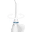 ISSAGE - ORAL JET-3 - Triple function dental irrigator<h2>More effective than traditional dental floss for plaque removal</h2>
<div style=margin-left:30px;>
<ul>
<li type=disc>3 different functions</li>
<li type=disc>Easy to use around dental bridges and braces</li>
<li type=disc>Improves gum health and reduces gingivitis</li>
<li type=disc>2 minute self-timer</li>
<li type=disc>150 milliliter water tank</li>
<li type=disc>Detachable design for easy filling with water</li>
<li type=disc>0.
 6mm ultra fine water flow</li>
<li type=disc>Wireless and silent design</li>
<li type=disc>Battery charger and spare part included</li>
<li type=disc>Easy to wash removable head</li>
<li type=disc>Measure: 28 centimeters approximately</li>
</ul>
</div>


The power of pressurized water from Issage's Power Jet technology removes up to 99.
 9% of plaque.