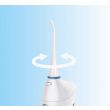 ISSAGE - ORAL JET-3 - Triple function dental irrigator<h2>More effective than traditional dental floss for plaque removal</h2>
<div style=margin-left:30px;>
<ul>
<li type=disc>3 different functions</li>
<li type=disc>Easy to use around dental bridges and braces</li>
<li type=disc>Improves gum health and reduces gingivitis</li>
<li type=disc>2 minute self-timer</li>
<li type=disc>150 milliliter water tank</li>
<li type=disc>Detachable design for easy filling with water</li>
<li type=disc>0.
 6mm ultra fine water flow</li>
<li type=disc>Wireless and silent design</li>
<li type=disc>Battery charger and spare part included</li>
<li type=disc>Easy to wash removable head</li>
<li type=disc>Measure: 28 centimeters approximately</li>
</ul>
</div>


The power of pressurized water from Issage's Power Jet technology removes up to 99.
 9% of plaque.