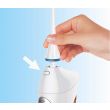 ISSAGE - ORAL JET-3 - Triple function dental irrigator<h2>More effective than traditional dental floss for plaque removal</h2>
<div style=margin-left:30px;>
<ul>
<li type=disc>3 different functions</li>
<li type=disc>Easy to use around dental bridges and braces</li>
<li type=disc>Improves gum health and reduces gingivitis</li>
<li type=disc>2 minute self-timer</li>
<li type=disc>150 milliliter water tank</li>
<li type=disc>Detachable design for easy filling with water</li>
<li type=disc>0.
 6mm ultra fine water flow</li>
<li type=disc>Wireless and silent design</li>
<li type=disc>Battery charger and spare part included</li>
<li type=disc>Easy to wash removable head</li>
<li type=disc>Measure: 28 centimeters approximately</li>
</ul>
</div>


The power of pressurized water from Issage's Power Jet technology removes up to 99.
 9% of plaque.