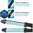 ISSAGE - CURLISS OPTIMA TBT - 2-in-1 professional ionic hair straightener and curler<h2>Waves, straightens and curls quickly, safely and efficiently!</h2>
<div style=margin-left:30px;>
<ul>
<li type=disc>Ironic professional Blue Titanium and Tourmaline hair straightener and curling iron</li>
<li type=disc>Removable cover</li>
<li type=disc>Digital temperature regulation from 170 to 220º</li>
<li type=disc>High precision digital temperature indicator</li>
<li type=disc>Floating plates that adapt to all hair types</li>
<li type=disc>Warm up in 30 seconds</li>
<li type=disc>Professional swivel cord 360º and 2 meters long</li>
<li type=disc>Auto off after 30 minutes</li>
<li type=disc>Cold touch of the back and top (CURL COOL TOUCH)</li>
<li type=disc>Security Lock</li>
<li type=disc>Ergonomic handle</li>
<li type=disc>High quality finishes</li>
</ul>
</div>


Get professional straightening with this <b>hair straightener and curling iron</b> made with ISSAGE's new blue titanium and tourmaline TBT technology.