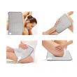 ISSAGE - RELI-PAD II - Electric heating pad with 6 temperature levels<h2>Perfect for treating pain in the muscles of the back, shoulders, abdomen, buttocks, legs and arms</h2>

<div style=margin-left:30px;>
<ul>
<li type=disc>Rapid heating with the ISSAGE RAPID HEATING system</li>
<li type=disc>Auto power off function after 90 minutes</li>
<li type=disc>Extra large: 60x30 centimeters</li>
<li type=disc>Works connected to the electrical network with a long cable of 2.
 3 meters with controller</li>
<li type=disc>Made with soft fleece fibers for superior comfort</li>
<li type=disc>Detachable power cord</li>
<li type=disc>6 temperature levels to customize your treatment</li>
<li type=disc>Maximum temperature: 50º</li>
<li type=disc>Washable at 30º</li>
<li type=disc>Easy and safe to use</li>
<li type=disc><a href=/eng/catalogsearch/result/?q=reli target=_self>Available in other sizes</a></li>
</ul>
</div>

RELI-PAD II applies constant heat, which <b>does not damage the skin</b> and offers you great effectiveness in reducing or <b>eliminating pain</b> and achieving well-being throughout the body.