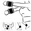 ISSAGE - FIT-BAND - Tone your body with wrist and ankle supports for fitness<h2>It can help remove fat and maintain a toned body</h2>
<div style=margin-left:30px;>
<ul>
<li type=disc>Increase your demand and resistance</li>
<li type=disc>Ideal for sport or fitness</li>
<li type=disc>Valid for wrists, calves, arms and ankles</li>
<li type=disc>Ease of adjustment with strap and velcro</li>
<li type=disc>Designed for a fitness lifestyle</li>
</ul>
</div>

It can be used for those people who train gradually and can change the weight depending on the muscle to train.



Issage has developed a line of unique fitness products.
 Combine them with different workouts for optimal results!