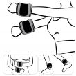 ISSAGE - FIT-BAND - Tone your body with wrist and ankle supports for fitness<h2>It can help remove fat and maintain a toned body</h2>
<div style=margin-left:30px;>
<ul>
<li type=disc>Increase your demand and resistance</li>
<li type=disc>Ideal for sport or fitness</li>
<li type=disc>Valid for wrists, calves, arms and ankles</li>
<li type=disc>Ease of adjustment with strap and velcro</li>
<li type=disc>Designed for a fitness lifestyle</li>
</ul>
</div>

It can be used for those people who train gradually and can change the weight depending on the muscle to train.



Issage has developed a line of unique fitness products.
 Combine them with different workouts for optimal results!