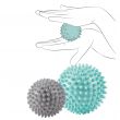 ISSAGE - FIT-MASSAGE - Set of 2 massage balls<h2>Provide a deep tissue massage at specific points on the body</h2>
<div style=margin-left:30px;>
<ul>
<li type=disc>Reduce fatigue and muscle knots</li>
<li type=disc>Suitable for massage on arms, thighs, back or feet</li>
<li type=disc>Optimal for sports massages and to promote recovery from injuries</li>
</ul>
</div>

Work on strength, flexibility, toning, cardio, balance and core body training.



Issage has developed a line of unique fitness products.
 Combine them with different workouts for optimal results!