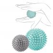 ISSAGE - FIT-MASSAGE - Set of 2 massage balls<h2>Provide a deep tissue massage at specific points on the body</h2>
<div style=margin-left:30px;>
<ul>
<li type=disc>Reduce fatigue and muscle knots</li>
<li type=disc>Suitable for massage on arms, thighs, back or feet</li>
<li type=disc>Optimal for sports massages and to promote recovery from injuries</li>
</ul>
</div>

Work on strength, flexibility, toning, cardio, balance and core body training.



Issage has developed a line of unique fitness products.
 Combine them with different workouts for optimal results!