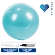 ISSAGE - FIT-BALL - 55 cm exercise ball for aerobic exercises and fitness at home<h2>Excellent for developing strength, flexibility and balance</h2>
<div style=margin-left:30px;>
<ul>
<li type=disc>Made of durable materials with a non-slip surface</li>
<li type=disc>Provides a secure grip</li>
<li type=disc>Package includes exercise ball, pump and two earplugs</li>
</ul>
</div>

Ideal for improving posture, toning muscles, increasing strength and agility and reducing the risk of injury.



Issage has developed a line of unique fitness products.
 Combine them with different workouts for optimal results!