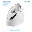 ISSAGE - VAPFA NANOSTEAM PRO - Professional nano-ionic facial steamer<h2>Facial sauna with mirror function and adjustable nozzle</h2>


 <div style = margin-left: 30px;>
<ul>
<li type = disc>Keep temperature constant</li>
<li type = disc>Steam nanoparticle spray nozzle</li>
<li type = disc>30-second quick start and 15-minute wide-range continuous steam</li>
<li type = disc>Touch control</li>
<li type = disc>LED light</li>
<li type = disc>Easy lock water tank</li>
<li type = disc>70 milliliter removable reservoir</li>
<li type = disc>Non-slip base for safe use</li>
</ul>
</div>


With VAPFA NANOSTEAM PRO from ISSAGE you will get clean and deeply hydrated skin.
 
Younger skin!


ISSAGE offers you expert treatments thanks to the combination of this device with the latest generation <a href=catalog/category/view/s/cosmetica/id/8039/ target=_self>mediterranean vegetable cosmetics</a> , achieving optimal results.