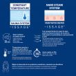 ISSAGE - VAPFA NANOSTEAM PRO - Professional nano-ionic facial steamer<h2>Facial sauna with mirror function and adjustable nozzle</h2>


 <div style = margin-left: 30px;>
<ul>
<li type = disc>Keep temperature constant</li>
<li type = disc>Steam nanoparticle spray nozzle</li>
<li type = disc>30-second quick start and 15-minute wide-range continuous steam</li>
<li type = disc>Touch control</li>
<li type = disc>LED light</li>
<li type = disc>Easy lock water tank</li>
<li type = disc>70 milliliter removable reservoir</li>
<li type = disc>Non-slip base for safe use</li>
</ul>
</div>


With VAPFA NANOSTEAM PRO from ISSAGE you will get clean and deeply hydrated skin.
 
Younger skin!


ISSAGE offers you expert treatments thanks to the combination of this device with the latest generation <a href=catalog/category/view/s/cosmetica/id/8039/ target=_self>mediterranean vegetable cosmetics</a> , achieving optimal results.