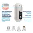 ISSAGE - SCHONER H5 - Electric Facial Pore Cleanser with 4 Heads<h2>Opens, cleans pores and firms your skin easily</h2>

<div style=margin-left:30px;>
<ul>
<li type=disc>3 level custom suction setting</li>
<li type=disc>Pore opening in heat mode at 45º</li>
<li type=disc>120 minutes of battery life</li>
<li type=disc>LED indicator light for operating mode</li>
<li type=disc>USB charging cable included</li>
<li type=disc>Rechargeable lithium battery</li>
<li type=disc>Portable and ergonomic design for use at home or on the go</li>
<li type=disc>Easy to use</li>
</ul>
</div>

Electric facial pore cleaner with heat mode 5 in 1 ideal for the care of your face.


Easily open, clean pores and firm your skin thanks to Issage's pore suction system.
 The heat-conducting plate, at 45º, opens the pore, relieves skin fatigue and improves blood circulation.


Suitable for women and men, this pore and blackhead suction for face incorporates 3 personalized suction settings on 3 levels.