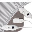 ISSAGE - RELI-BLANKET XL - Electric blanket 140x160 centimeters for double bed<h2>Electric underblanket ideal for a double bed</h2>
<div style=margin-left: 30px;>
<ul>
<li type=disc>3 customizable temperature levels</li>
<li type=disc>2 independent temperature controllers</li>
<li type=disc>2.
 35 meter power cable with controller</li>
<li type=disc>Overheat protection</li>
<li type=disc>60W power</li>
<li type=disc>Made with wool, ideal for good rest and well-being</li>
<li type=disc>Gray color</li>
<li type=disc>Homogeneous heat distribution</li>
<li type=disc><a href=/eng/catalogsearch/result/?q=RELI-BLANKET target=_self>Available in various sizes</a></li>
</ul>
</div>
 Heat your bed in minutes and customize the temperature to your liking thanks to its 3 adjustable temperature levels at 30, 40 and 50° with independent temperature control for each side of the bed.