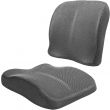 ISSAGE - FORY DUO GREY - Assise et dossier orthopédiques en mousse viscoélastique<h2>Mettre fin aux douleurs lombaires avec un maximum de confort et de commodité</h2>

<div style=margin-left:30px;>
<ul>
<li type=disc>Conception ergonomique</li>
<li type=disc>Coussin avec revêtement amovible en 100 % polyester</li>
<li type=disc>Sangle réglable pour s'adapter à la plupart des sièges</li>
<li type=disc>Support lombaire pour le milieu et le bas du dos</li>
<li type=disc>Aide à améliorer la circulation</li>
<li type=disc>Améliore la posture du corps</li>
<li type=disc><a href=/fr/catalogsearch/result/?q=fory target=_self>Disponible en plusieurs couleurs</a></li>
</ul>
</div>


2 en 1.
 Coussin d'assise et coussin de soutien lombaire avec mousse à mémoire qui conserve sa forme et s'adapte à votre corps.


Ce support lombaire avec mémoire aide à améliorer la circulation et améliore la posture du corps, soulageant les douleurs lombaires.


Siège et dossier ergonomiques confortables avec mousse à mémoire de forme en mousse de polyuréthane à mémoire de haute qualité qui offre un maximum de confort et prévient les douleurs lombaires causées par une mauvaise posture pendant de longues heures au bureau.