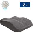 ISSAGE - FORY DUO GREY - Orthopedic Memory Foam Seat and Backrest<h2>End low back pain with maximum comfort and convenience</h2>

<div style=margin-left:30px;>
<ul>
<li type=disc>Ergonomic design</li>
<li type=disc>Cushion with removable cover made of 100% polyester</li>
<li type=disc>Adjustable strap to fit most seats</li>
<li type=disc>Mid and Lower Back Support Lumbar Support</li>
<li type=disc>Helps improve circulation</li>
<li type=disc>Improves body posture</li>
<li type=disc><a href=/eng/catalogsearch/result/?q=fory target=_self>Available in various colors</a></li>
</ul>
</div>


2 in 1.
 Seat cushion and lumbar support cushion with Memory Foam that maintains its shape and adapts to your body.


This lumbar support with memory helps improve circulation and improves body posture, relieving lower back pain.


Comfortable ergonomic seat and backrest with memory foam made of high-quality memory polyurethane foam that provides maximum comfort and prevents lower back pain caused by incorrect posture during long hours in the office.