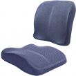 ISSAGE - FORY DUO BLUE - Orthopedic Memory Foam Seat and Backrest<h2>End low back pain with maximum comfort and convenience</h2>

<div style=margin-left:30px;>
<ul>
<li type=disc>Ergonomic design</li>
<li type=disc>Cushion with removable cover made of 100% polyester</li>
<li type=disc>Adjustable strap to fit most seats</li>
<li type=disc>Mid and Lower Back Support Lumbar Support</li>
<li type=disc>Helps improve circulation</li>
<li type=disc>Improves body posture</li>
<li type=disc><a href=/eng/catalogsearch/result/?q=fory target=_self>Available in various colors</a></li>
</ul>
</div>


2 in 1.
 Seat cushion and lumbar support cushion with Memory Foam that maintains its shape and adapts to your body.


This lumbar support with memory helps improve circulation and improves body posture, relieving lower back pain.


Comfortable ergonomic seat and backrest with memory foam made of high-quality memory polyurethane foam that provides maximum comfort and prevents lower back pain caused by incorrect posture during long hours in the office.