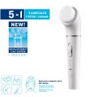 ISSAGE - GIROHEAD 5 - Facial care set and cosmetic treatment applicator<h2>5 heads for comprehensive care of the face and facial hair</h2>
<div style=margin-left:30px;>
<ul>
<li type=disc>Fine, soft brush that removes makeup and dirt for a cleanse that is 5 times deeper than facial cleansing</li>
<li type=disc>Rotary massage that helps improve circulation, elasticity and collagen production, offering a more optimal result for cosmetic treatments</li>
<li type=disc>Relaxes the feet and reduces wrinkles, achieving a more radiant skin.
</li>
<li type=disc>Gently exfoliates the skin and removes calluses, leaving it feeling soft and fresh</li>
<li type=disc>Effectively removes hair from the root for long-lasting smoothness</li>
<li type=disc>Gently removes hair from the roots, ears and eyebrows</li>
</ul>
</div>

Girohead 5 reduces the appearance of blackheads, fine lines and wrinkles, excess facial hair, improves the results of cosmetic products and provides a relaxing facial massage.



Girohead 5 is splash resistant to an IPX4 level and has a built-in rechargeable battery.
 A device for multiple results, the essential device in any home.