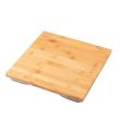 ISSAGE - SAFETTI BOO - Pèse-personne numérique en bambou<h2>Pèse-personne numérique sans fil de haute précision avec la dernière technologie</h2>
<div style=margin-left:30px;>
<ul>
<li type=disc>Réglage de l'unité de mesure en KG, ST et LB</li>
<li type=disc>Capteur de mesure à jauge de contrainte haute précision (HIGH PRECISION STRAIN GAUGE SENSOR d'Issage)</li>
<li type=disc>Réinitialisation automatique du zéro</li>
<li type=disc>Indicateur de surcharge</li>
<li type=disc>Affichage LED magique invisible</li>
<li type=disc>Indicateur de batterie faible</li>
<li type=disc>Affichage numérique facile à lire</li>
<li type=disc>Fonction d'extinction automatique</li>
<li type=disc>Capacité de poids : 180 kg</li>
<li type=disc>Plate-forme en bambou antidérapante ultra-fine de 1,5 centimètre (HIGH STRENGTH BAMBOO PANEL)</li>
<li type=disc>Conception arrondie antidérapante sur la base</li>
<li type=disc>Dimensions : 30x30 centimètres</li>
<li type=disc>Nécessite 3 piles AAA incluses</li>
</ul>
</div>

Balance numérique antidérapante au design en bambou, un matériau facile à nettoyer, durable et ultra résistant.
 Simple, précis et léger.


Plate-forme plus grande, taille unique, qui offre suffisamment d'espace pour vous positionner confortablement.