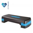 ISSAGE - FIT-STEP - Fitness step platform<h2>Getting in shape at home has never been so easy!</h2>

<div style=margin-left:30px;>
<ul>
<li type=disc>Height adjustable to 2 levels (from 10 to 15 centimeters)</li>
<li type=disc>Non-slip feet and surface to ensure safety</li>
<li type=disc>Easy to save</li>
<li type=disc>Measures: 27 centimeters wide and 67 centimeters long</li>
</ul>
</div>


Professional aerobics step ideal for exercising at home or in the gym.


Fit-Step will help you define your muscles, improve flexibility, stability, coordination and muscular endurance.

Its adjustable height allows you to do exercises with different difficulties.
 
Issage has developed a line of unique fitness products.
 Combine them with different workouts for optimal results!