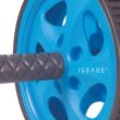 ISSAGE - FIT-WHEEL - Abdominal wheel<h2>Abdominal wheel for strengthening exercises of abs, arms, shoulders, chest and back</h2>

 <div style=margin-left:30px;>
<ul>
<li type=disc>Suitable for beginners and advanced</li>
 <li type=disc>This compact wheel is easy to transport</li>
<li type=disc>Ideal for use at home, in the gym or when travelling</li>
<li type=disc>Sturdy non-slip handles offer an ergonomic and secure grip</li>
<li type=disc>The steel tube allows intensive training</li>
</ul>
</div>

Ideal for toning, cardio and core body training.



Tones your abs, works arms, shoulders and back, works and increases flexibility, balance and strength, increases stability and performance.



Issage has developed a line of unique fitness products.
 Combine them with different workouts for optimal results!