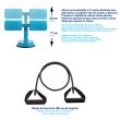 ISSAGE - FIT-SIT UP - Abdominal bar with suction cup and elastic fitness band<h2>Perform abdominal exercises and burn fat!</h2>

<div style=margin-left:30px;>
<ul>
<li type=disc>Customizable height to 3 different levels to suit any body type or exercise</li>
<li type=disc>Made with an extra-thick premium quality natural rubber suction cup</li>
<li type=disc>Quick mount and dismount</li>
<li type=disc>Easy to install and transport</li>
<li type=disc>Works even when wet</li>
<li type=disc>Suitable for women and men</li>
</ul>
</div>

Shape your body and complete a wide variety of exercises in an easy way.
 Abdominals, legs, waist, arms and buttocks.
 Helps lose fat in all parts of the body.
 You can do push-ups, side kicks, sit-ups, backbends, and other exercises.

 
Issage has developed a line of unique fitness products.
 Combine them with different workouts for optimal results!