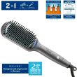 ISSAGE - TUTTO PLUS ION - Ionic straightening brush<h2>Your soft, smooth and frizz-free hair in a short time and effortlessly</h2>

<div style=margin-left:30px;>
<ul>
<li type=disc>Ceramic bristles that emit heat (ISSAGE CERAMIC HEATING SYSTEM)</li>
<li type=disc>Vertical bristles</li>
<li type=disc>5 customizable temperature settings with LED light: 140ºC, 160ºC, 180ºC, 200ºC, 220ºC</li>
<li type=disc>Negative ion indicator light</li>
<li type=disc>With self-protection system</li>
<li type=disc>2 meter long 360° swivel cable</li>
<li type=disc>Heat and immediate temperature increase</li>
<li type=disc>Cold Touch</li>
<li type=disc>Suitable for all hair types</li>
<li type=disc>Auto-off function after 30 minutes</li>
<li type=disc>Ergonomic design for optimal grip</li>
<li type=disc>Works connected to the electrical network</li>
</ul>
</div>


<b>2 in 1</b>.
 Smooth and untangle.



Issage's ion generator, POWERFUL NEGATIVE ION CARE, prevents frizz by increasing sliding power and high heat transmission to achieve shinier, silkier hair, with more vitamins and more protection for your hair.
 The heat emitted penetrates the center of the hair fiber, protecting the sensitive outer layer and achieving intensive hair care.