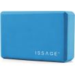 ISSAGE - FIT-BRICK - Non-slip yoga block<h2>Achieve your stretching and flexibility goals!</h2>
<div style=margin-left:30px;>
<ul>
<li type=disc>Made with premium Eva foam</li>
<li type=disc>Great durability</li>
<li type=disc>Non-slip surface</li>
<li type=disc>Beveled edges for easy grip</li>
<li type=disc>Suitable for beginners and professionals</li>
<li type=disc>Lightweight and portable, weighing only 145 grams</li>
<li type=disc>Easy to clean with just water</li>
</ul>
</div>


Use it to support your back, head, coccyx, hips, knees, etc.

<b>Helps your body alignment and lengthens your stretches.
</b>



Issage has developed a line of unique fitness products.
 Combine them with different workouts for optimal results!