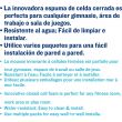 ISSAGE - FIT-INTERMAT - Estoreta entrellaçada antilliscant de goma Eva<h2>Issage t'ho posa fàcil per posar-te en forma</h2>
<div style=margin-left:30px;>
<ul>
<li type=disc>Fabricat amb escuma EVA</li>
<li type=disc>Antilliscant</li>
<li type=disc>Resistent a l'aigua</li>
<li type=disc>1 centímetre de gruix</li>
<li type=disc>Repel·lent a la brutícia</li>
<li type=disc>Amortigua el soroll i els cops</li>
<li type=disc>Protegeix el terra</li>
<li type=disc>Color negre</li>
<li type=disc>Fàcil de netejar i instal·lar</li>
<li type=disc>Dimensions plegat: (60x60) x4 centímetres</li>
</ul>
</div>

La innovadora escuma de cel·la tancada és perfecta per a qualsevol gimnàs, àrea de treball, dormitori, estudi o sala de jocs.


Protegeix el terra de les màquines de gimnàs i ofereix més possibilitats que la típica estoreta ioga.



Issage ha desenvolupat una línia de productes de fitness únics.
 Combina'ls amb diferents entrenaments per obtenir uns resultats òptims!