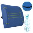 ISSAGE - FORY - Viscoelastic lumbar support<h2>Help your back get into the perfect position</h2>

<div style=margin-left:30px;>
<ul>
<li type=disc>Correct your posture to avoid pain and injury</li>
<li type=disc>Viscoelastic polyurethane foam padding</li>
<li type=disc>Improves circulation and prevents back pain</li>
<li type=disc>Perfect for the car seat or office chair</li>
</ul>
</div>


One of the biggest evils of working sitting down is lumbar and back pain.
 With the Issage Fory lumbar support you will be able to remedy both things in a simple and comfortable way.