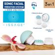 ISSAGE - SCLEAN - Rechargeable sonic facial cleanser with accessories<h2>For a luminous face like never before</h2>

<div style=margin-left:30px;>
<ul>
<li type=disc>6000 sonic beats per minute</li>
<li type=disc>Includes 3 brushes: ultra soft, normal and silicone</li>
<li type=disc>Cleaner, more radiant skin</li>
</ul>
</div>


Improve the health of your facial skin thanks to the Issage Sclean sonic facial cleanser, the greatest beauty innovation of recent times.