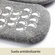 ISSAGE - SPA FEET - Chaussettes en gel hydratant<h2>SPA et détente pour vos pieds</h2>

<div style=margin-left:30px;>
<ul>
<li type=disc>Semelle antidérapante</li>
<li type=disc>Intensifie les bienfaits des traitements hydratants</li>
<li type=disc>Des pieds plus doux et plus hydratés</li>
<li type=disc>Talons sans fissures</li>
<li type=disc>Réduit les callosités</li>
<li type=disc>Fait de coton, polyester et élasthanne</li>
<li type=disc>Le pack comprend deux chaussettes en gel</li>
<li type=disc>Taille unique</li>
</ul>
</div>



Un maximum de confort et de détente pour vos pieds avec ces chaussettes en gel hydratant créées avec un <b>mélange unique d'huiles essentielles de rose, de pépins de raisin, de jojoba et d'olive</b>.



Après 20 à 30 minutes d'utilisation, vos pieds seront beaucoup plus doux.
 Vous pouvez les utiliser avec votre crème préférée !


Composition du gel : 98% gel biochimique, 0,5% huile de jojoba, 0,5% huile d'olive, 0,5% huile de pépins de raisin, 0,5% huile essentielle de rose.