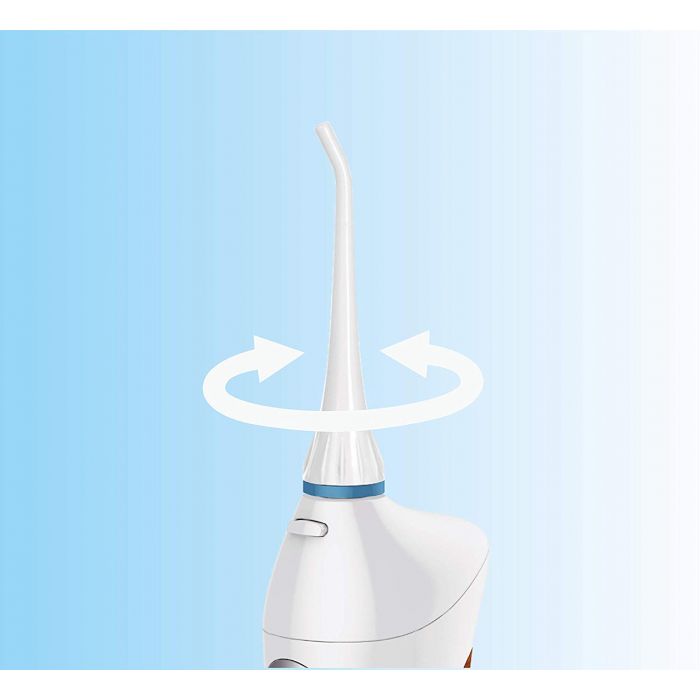 ISSAGE - ORAL JET-3 - Irrigador dental de triple función<h2>Más efectivo que el hilo dental tradicional para la eliminación de placa</h2>
<div style=margin-left:30px;>
<ul>
<li type=disc>3 funciones distintas</li>
<li type=disc>Fácil de usar alrededor de puentes dentales y aparatos de ortodoncia</li>
<li type=disc>Mejora la salud de las encías y reduce la gingivitis</li>
<li type=disc>Temporizador automático de 2 minutos</li>
<li type=disc>Depósito de agua de 150 mililitros</li>
<li type=disc>Diseño desmontable para llenar fácilmente de agua</li>
<li type=disc>Flujo de agua ultra fino de 0,6 mm</li>
<li type=disc>Diseño inalámbrico y silencioso</li>
<li type=disc>Cargador de batería y un recambio incluido</li>
<li type=disc>Cabezal extraible fácil de lavar</li>
<li type=disc>Medida: 28 centímetros aproximadamente</li>
</ul>
</div>


La potencia del agua a presión de la tecnología Power Jet de Issage elimina hasta un 99,9% de placa.