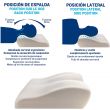 ISSAGE - ERGOCOMP - Almohada cervical ergonómica de espuma viscoelástica<h2>¡Duerme mejor! La curva optimizada de esta almohada permite alinear la espalda durante el descanso</h2>

<div style=margin-left:30px;>
<ul>
<li type=disc>Diseño ergonómico que respeta el contorno natural del cuello</li>
<li type=disc>Fabricada con materiales naturales</li>
<li type=disc>La espuma interior vuelve siempre a su estado original sin deformarse</li>
<li type=disc>Cuenta con una cavidad de control central que acuna la cabeza y el cuello de manera óptima</li>
<li type=disc>Con área de protección cervical que ayuda a mantener la curva natural del cuello</li>
<li type=disc>Paneles de soporte convexos que se adaptan a la altura de los hombros para dormir de lado</li>
<li type=disc>Brinda alivio terapéutico para los dolores de cuello y cervicales</li>
<li type=disc>Funda con cremallera totalmente lavable
</li>
</ul>
</div>


La viscoelástica es un material que fue desarrollado por la NASA especialmente concebido para reducir y aliviar al máximo la presión que los cuerpos de los astronautas sufrían a la hora de despegar y aterrizar.
 Es ideal para dormir boca arriba o de lado, ya que compensa la sensación de suspensión y se ajusta perfectamente a los hombros y al cuello.