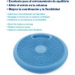 ISSAGE - FIT-DISC - Disco de equilibrio hinchable<h2>Excelente para el entrenamiento del equilibrio y mejorar la postura</h2>
<div style=margin-left:30px;>
<ul>
<li type=disc>Alivia el estrés en la columna</li>
<li type=disc>Mejora la coordinación y la flexibilidad</li>
<li type=disc>Ideal para yoga, fitness, rehabilitación, coordinación y pilates</li>
<li type=disc>Disco texturizado.
 Una cara es suave y la otra tiene protuberancias</li>
<li type=disc>Ligero y práctico para transportar con comodidad</li>
<li type=disc>Apto para todas las edades</li>
<li type=disc>Perfecto para usar en casa, en el trabajo, en el gimnasio y al aire libre</li>
<li type=disc>Bomba de mano incluida</li>
</ul>
</div>



Puedes ajustar el volumen de aire según tus necesidades y ejercicios mediante la bomba manual incluida.
 Bomba de mano compacta para un inflado rápido y práctico que permite ajustar la presión del disco, ofreciendo así más o menos dureza.



Issage ha desarrollado una línea de productos de fitness únicos.
 ¡Combínalos con diferentes entrenamientos para obtener unos resultados óptimos!