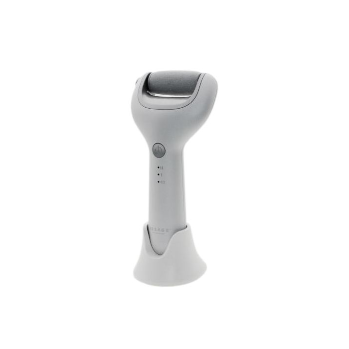 ISSAGE - CEDICE - Electronic file for calluses<h2>Effectively removes calluses and calluses</h2>

<div style=margin-left:30px;>
<ul>
<li type=disc>Ergonomic and soft handle</li>
<li type=disc>LED speed and charge indicator</li>
<li type=disc>On/Off with a single button</li>
<li type=disc>MicroUSB charging port (cable included)</li>
<li type=disc>Support included</li>
<li type=disc>Removable spinner roller</li>
<li type=disc>The package includes a hard hardness roller</li>
<li type=disc>Dimensions: 16x9 centimeters</li>
<li type=disc>Portable and easy to store</li>
<li type=disc><a href=/eng/catalogsearch/result/?q=cedice target=_self>Medium and fine hardness rollers available</a></li>
</ul>
</div>

This electronic pedicure device effectively removes hard skin on the soles of feet, heels and toes for smoother, silkier skin.