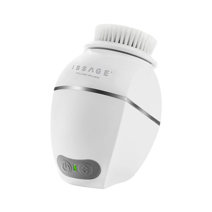 ISSAGE - VIAD - Netejador facial amb vibracions sòniques<h2>Neteja profunda 7 vegades més eficaç que la neteja manual</h2>

<div style=margin-left:30px;>
<ul>
<li type=disc>12.
 000 revolucions per minut</li>
<li type=disc>El paquet inclou 2 raspalls intercanviables.
 Un de silicona i un altre ultra suau</li>
<li type=disc>2 velocitats de neteja, suau i profunda, per a un tractament personalitzat</li>
<li type=disc>Neteja, exfolia i tonifica la pell</li>
<li type=disc>Es pot utilitzar sota la dutxa (nivell de resistència a l'aigua IPX6)</li>
<li type=disc>Adequat per a tots els tipus de pell</li>
<li type=disc>Bateria de liti recarregable incorporada</li>
<li type=disc>Base de càrrega USB d'inducció sense fils inclosa</li>
<li type=disc>Adaptador AC/DC inclòs</li>
<li type=disc>Portàtil i recarregable.
 Ideal per viatjar</li>
<li type=disc>Dimensions: 9,5x7,5 centímetres aproximadament</li>
</ul>
</div>


Netejador facial amb sistema de vibracions sòniques que permet que la pell absorbeixi millor els productes cosmètics i tractaments de bellesa per a la cura facial.


Redueix visiblement l'aparença dels porus, augmenta el flux sanguini i ajuda a augmentar el nivell de col·lagen.


Pell més neta i sana i amb una aparença més lluminosa.