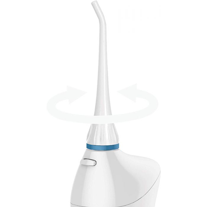 ISSAGE - ORAL JET-3 - Irrigador dental de triple funció<h2>Més efectiu que el fil dental tradicional per a l'eliminació de placa</h2>
<div style=margin-left:30px;>
<ul>
<li type=disc>3 funcions diferents</li>
<li type=disc>Fàcil de fer servir al voltant de ponts dentals i aparells d'ortodòncia</li>
<li type=disc>Millora la salut de les genives i redueix la gingivitis</li>
<li type=disc>Temporitzador automàtic de 2 minuts</li>
<li type=disc>Dipòsit d'aigua de 150 mil·lilitres</li>
<li type=disc>Disseny desmuntable per omplir fàcilment d'aigua</li>
<li type=disc>Flux d'aigua ultra fi de 0,6 mm</li>
<li type=disc>Disseny sense fil i silenciós</li>
<li type=disc>Carregador de bateria i un recanvi inclòs</li>
<li type=disc>Capçal extraïble fàcil de rentar</li>
<li type=disc>Mida: 28 centímetres aproximadament</li>
</ul>
</div>


La potència de l'aigua a pressió de la tecnologia Power Jet d'Issage elimina fins a un 99,9% de placa.