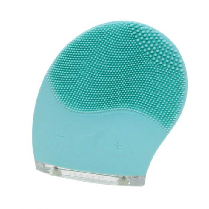 ISSAGE - CLEANLIGHT - Nettoyant visage électrique à pulsations ultrasoniques turquoise<h2>Illuminez votre visage</h2>
<div style=margin-left:30px;>
<ul>
<li type=disc>Traitement lumineux tricolore</li>
<li type=disc>Technologie de vibration ultrasonique à 7 000 tr/min</li>
<li type=disc>Trois zones de nettoyage pour s'adapter à chaque type de visage et atteindre les zones compliquées</li>
<li type=disc>Nettoie les pores, une peau plus lisse et plus lumineuse, prévient l'apparition des rides</li>
<li type=disc>Augmente le niveau de collagène</li>
<li type=disc>Fabriqué avec des filaments 100 % de silicone</li>
<li type=disc>Étanche pour une utilisation dans le bain ou la douche (indice de résistance à l'eau IPX7)</li>
<li type=disc>Batterie rechargeable 250 mAh</li>
<li type=disc>Chargement rapide de la batterie en seulement 2 heures</li>
<li type=disc>Comprend un câble de charge USB</li>
<li type=disc>Compact et portable et léger pour le voyage</li>
<li type=disc><a href=/fr/catalogsearch/result/?q=cleanlight target=_self>Disponible en plusieurs couleurs</a></li>
</ul>
</div>
Vous seriez surpris de tous les avantages que vous pourriez obtenir en utilisant le nettoyant pour le visage Issage Cleanlight.
 Et tout cela grâce à sa sensationnelle technologie de traitement de la lumière ; le soin léger de la peau qui révolutionne le monde de la beauté.