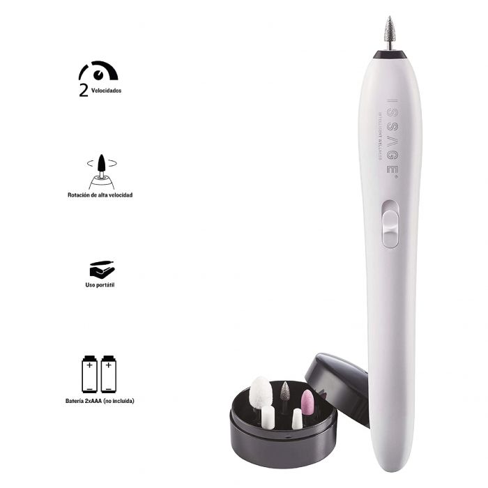 ISSAGE - MANICUR P5 - Manicure and pedicure set 5 in 1<h2>High precision professional manicure and pedicure kit</h2>

<div style=margin-left:30px;>
<ul>
<li type=disc>2-speed electric nail drill</li>
<li type=disc>Ideal for nails, cuticles and calluses</li>
<li type=disc>Nail kit with 5 interchangeable accessories</li>
<li type=disc>Multipurpose: file, shape, polish, smooth calluses.
.
.
</li>
</ul>
</div>


A manicure and pedicure set with 5 accessories to achieve professional results without leaving home.