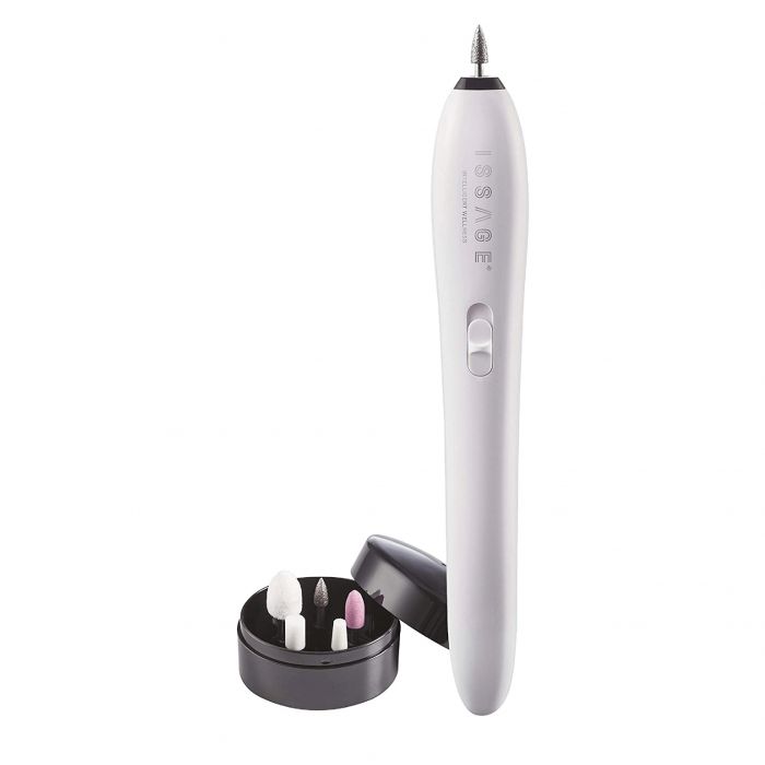 ISSAGE - MANICUR P5 - Manicure and pedicure set 5 in 1<h2>High precision professional manicure and pedicure kit</h2>

<div style=margin-left:30px;>
<ul>
<li type=disc>2-speed electric nail drill</li>
<li type=disc>Ideal for nails, cuticles and calluses</li>
<li type=disc>Nail kit with 5 interchangeable accessories</li>
<li type=disc>Multipurpose: file, shape, polish, smooth calluses.
.
.
</li>
</ul>
</div>


A manicure and pedicure set with 5 accessories to achieve professional results without leaving home.