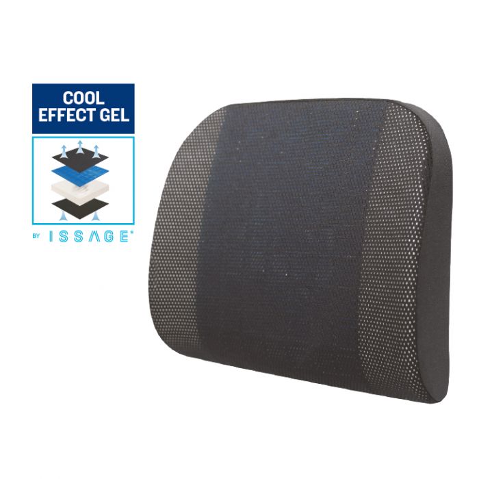 ISSAGE - FORY GEL - Coixí ergonòmic amb suport lumbar i gel d'efecte fred<h2>Suport ergonòmic amb memòria que et protegeix de seure malament en posicions perilloses</h2>
<div style=margin-left:30px;>
<ul>
<li type=disc>Gel amb efecte fred</li>
<li type=disc>Fabricat amb escuma de poliuretà d'alta qualitat</li>
<li type=disc>Corretja ajustable per adaptar-se a la majoria de seients</li>
<li type=disc>Funda 100% polyester amb cremallera</li>
<li type=disc>La funda es pot rentar a mà i a la rentadora.
 (El farciment no es pot rentar a la rentadora)</li>
</ul>
</div>
 Aquest <b>suport lumbar amb memòria i gel amb efecte fred</b> ajuda a <b>millorar la circulació, millora la postura</b> del cos alleujant dolors lumbars i aporta més comoditat.


Si sents rigidesa i dolor després d'un llarg dia de treball o experimentes mal d'esquena, necessita aquest cómode suport lumbar per a seients.