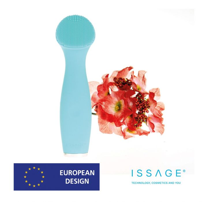 ISSAGE - BROSING-L - Raspall de neteja facial<h2>Neteja a fons i menys fatiga facial</h2>
<div style=margin-left:30px;>
<ul>
<li type=disc>9.
 000 pulsacions per minut.
</li>
<li type=disc>Sistema d'ultra vibració.
</li>
<li type=disc>A prova d'esquitxades (grau de resistència a l'aigua IPX5)</li>
<li type=disc>Fabricat en silicona d'alta qualitat, antibacteriana i ultra higiènica.
</li>
<li type=disc>Recomanat per a tota la cara.
</li>
<li type=disc>Bateria de 250 mAh incorporada.
 Fins a 60 minuts d'ús.
</li>
<li type=disc>Apte per a tota mena de pells.
</li>
<li type=disc>3 velocitats i 2 zones de neteja per a un tractament personalitzat.
</li>
<li type=disc>Disseny elegant, ergonòmic i portàtil ideal per viatjar.
</li>
<li type=disc>Càrrega amb cable USB.
</li>
</ul>
</div>

Pues de silicona d'alta qualitat que perduren en el temps perquè aquest sigui el teu raspall de neteja facial definitiu.
 La silicona no té porus de manera que netejar-lo resulta molt senzill, a més no queden restes de brutícia i és a més de resistent molt segur per a la higiene donaria del rostre.