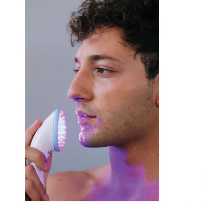 ISSAGE - PHOTONIC BAR - Replaceable Blue LED Light Phototherapy Treatment Head<h2>Expert treatment for a more radiant, smooth and rejuvenated skin.
</h2>
<div style=margin-left:30px;>
<ul>
<li type=disc>Replaceable LED Treatment Heads</li>
<li type=disc>Wavelength around 415nm.
 </li>
<li type=disc>Suitable for sensitive and oily skin</li>
<li type=disc>Helps eliminate acne-causing bacteria</li>
<li type=disc>Intensive light therapy with 33 LEDs</li>
<li type=disc>Reduces inflammation and provides an overall skin rejuvenation effect</li>
<li type=disc>Suitable for any part of the body</li>
<li type=disc>Ideal for face care</li>
</ul>
</div>

<a href=/eng/catalogsearch/result/?q=photonic target=_self>PHOTONIC BAR compatible treatment head - Phototherapy treatment with replaceable red LED light that stimulates collagen production and improves circulation.
 </a>