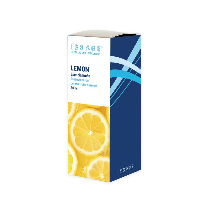 ISSAGE - LEMON - Essence désodorisante au citron<h2>Contrôle efficacement les odeurs et améliore la qualité de l'air de votre maison</h2>
<div style=margin-left:30px;>
<ul>
<li type=disc>Fabriqué avec des extraits et des parfums naturels</li>
<li type=disc>Avec effet rafraîchissant, purifiant et nettoyant</li>
<li type=disc>30 millilitres</li>
<li type=disc><a href=/fr/catalogsearch/result/?q=essence+huile target=_self>D'autres arômes, huiles et essences sont disponibles</a></li>
</ul>
</div>
Essence de citron à utiliser dans les diffuseurs d'arômes, les humidificateurs, les brûleurs d'encens et autres lampes aromatiques.