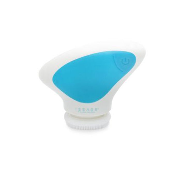 ISSAGE - DERMA PURE 3 EN 1 NETTOYANT FACIAL ÉLECTRIQUE2200 vibrations ultrasoniques par minute, peau profondément propre, brosse en silicone, brosse douce, disques de coton.