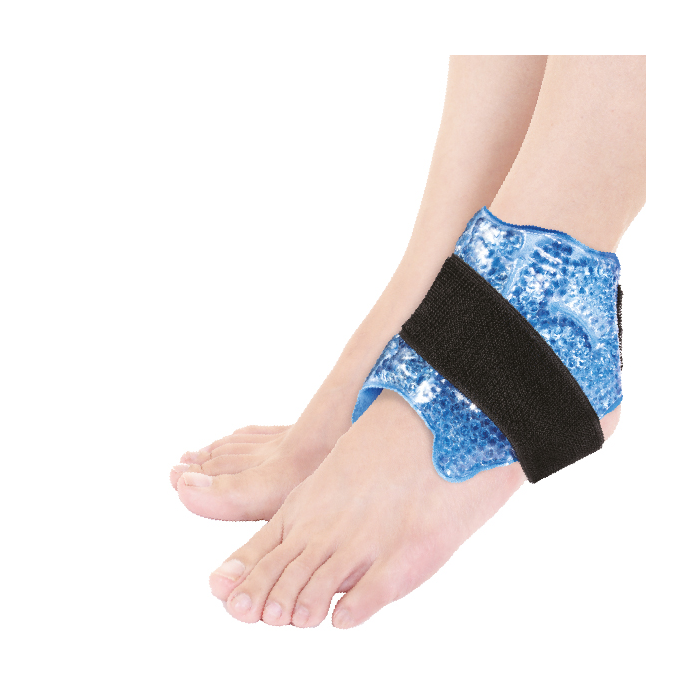 ISSAGE - PEARL THERM ANKLE - Sangle de cheville ajustable avec billes de  gel thérapeutique